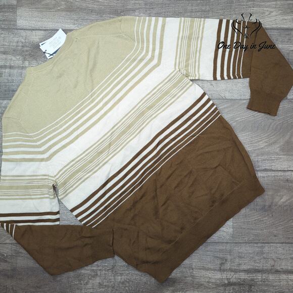 Club Room Merino Wool Blend Long Sleeve Sweater Size M - Picture 5 of 5